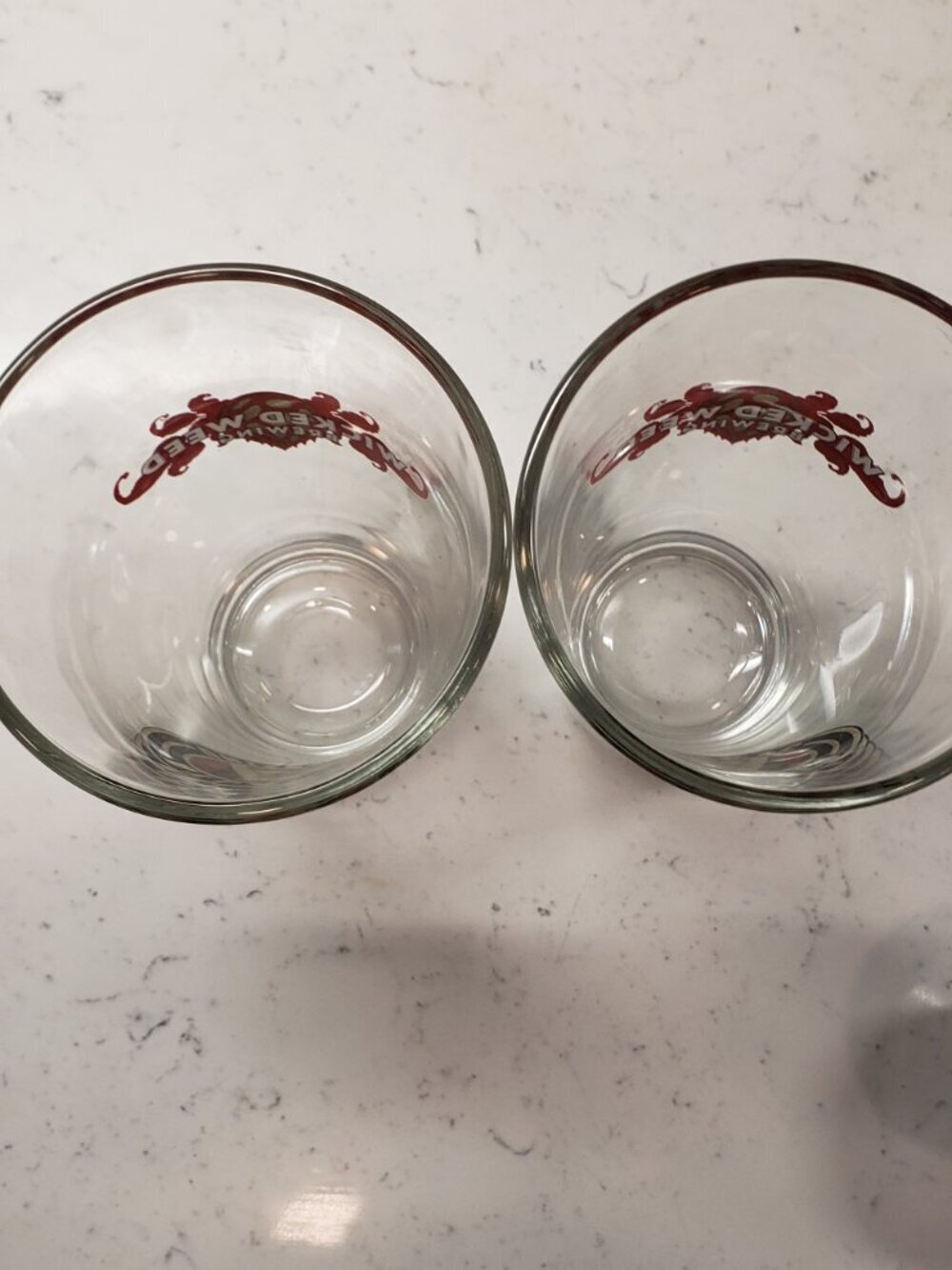 NEW- Atlanta United Soccer Pint Glasses, Set of 2 - Picture 3 of 3